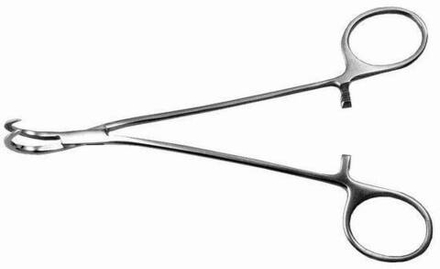 ТМ- Д-12 Диссектор сосудистый с кремальерой, с прямыми ручк. детский, 165 мм (НОВОЕ ИСПОЛНЕНИЕ)