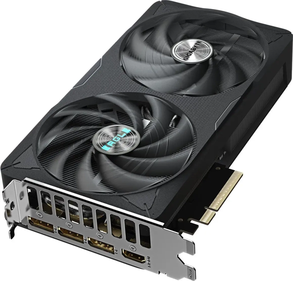Видеокарта GIGABYTE GeForce RTX™ 5060 Ti EAGLE OC 8G, 8Gb/128bit GDDR7, 1хHDMI+3xDP 2.1, PCIe5.0