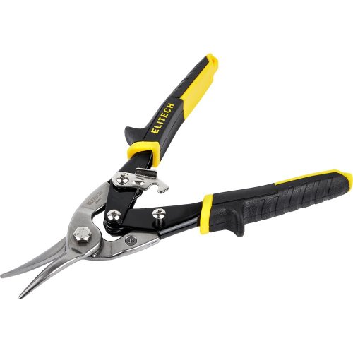 Ножницы по металлу ELITECH прямые 250 мм   140101