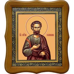 Иоаким праведный Богоотец. Икона на холсте.