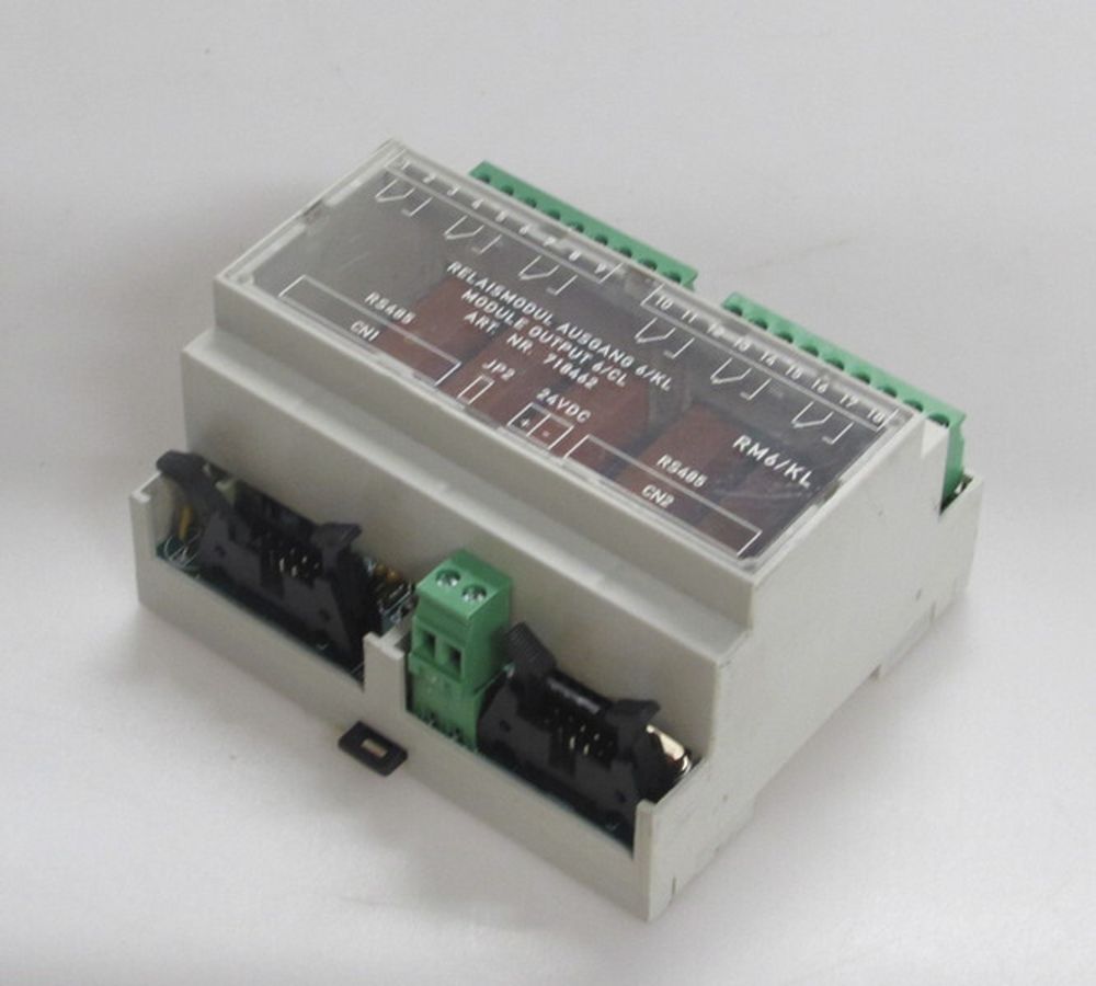 Relaismodul Ausgang 6/KL Module Output 6/CL RM6/KL Art.Nr. 718462
