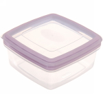 Контейнер пластиковый «Macarons» 500мл 11,6*11,6*5,6см