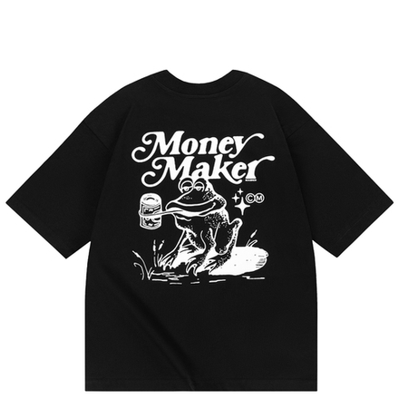 Футболка HAIDED MONEY TOAD Черный