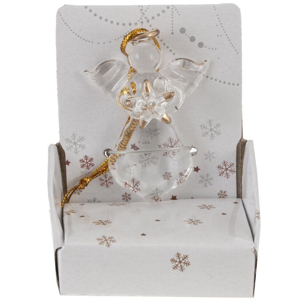 GAEM Набор из 12шт Украшение новогоднее "Ангел", L3 W3 H5 см