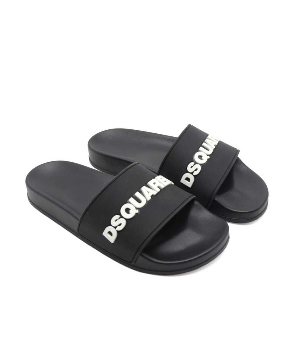 Шлепанцы Dsquared2 - черный(FFW0017 17205013)