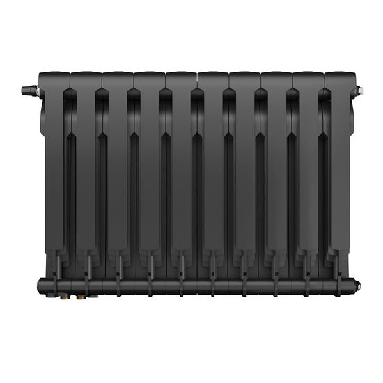 Радиатор Royal Thermo BiLiner 500 VDR Noir Sable - 10 секций нижнее подключение (правое)