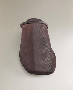 ZARA HOME ТУФЛИ-МЮЛИ НА ПЛОСКОЙ ПОДОШВЕ, КОРИЧНЕВЫЙ