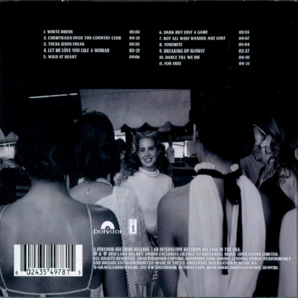 Lana Del Rey / Chemtrails Over The Country Club (CD)
