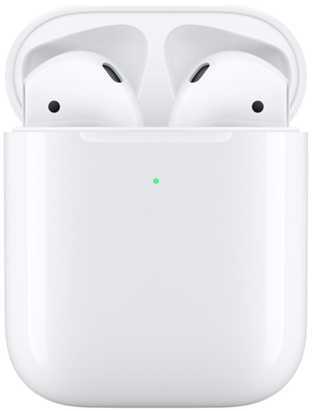 Наушники беспроводные Apple AirPods 2 with Wireless Charging Case