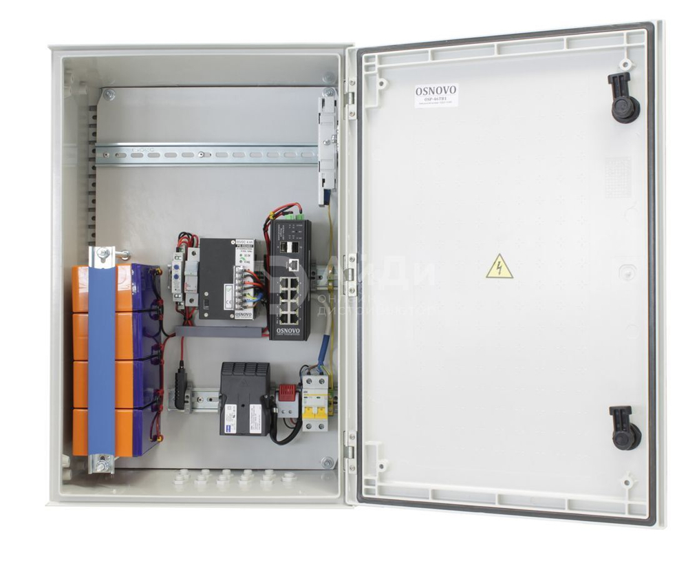 Уличный коммутатор OSNOVO OSP-46TB1(SW-80802/ILS(port 90W))