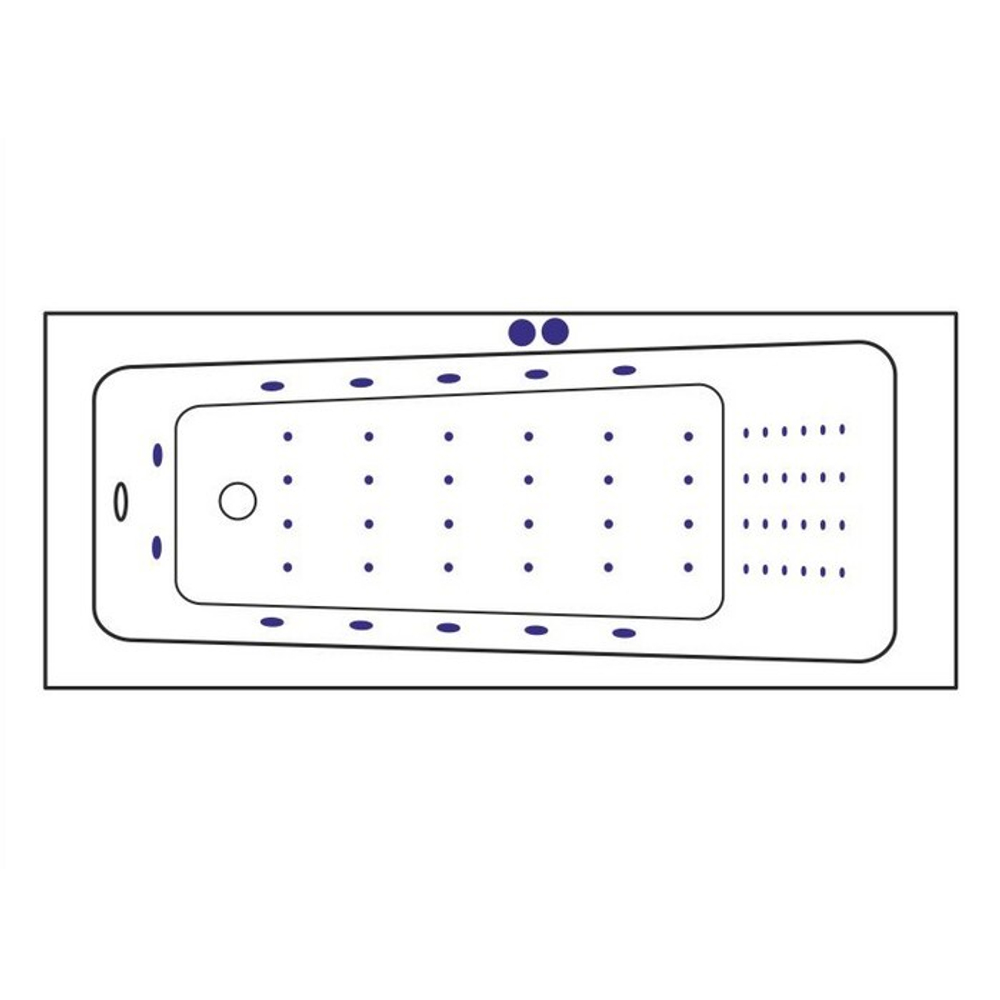 Акриловая ванна Excellent Ava Nano 170x70 WAEX.AVA17.NANO