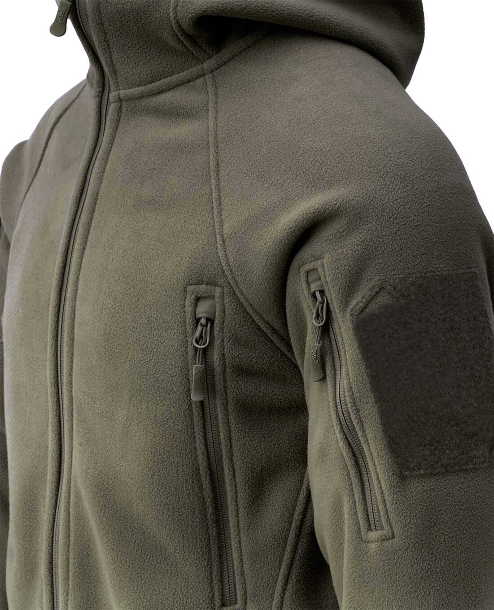 HELIKON TEX PATRIOT JACKET MK2 HYBRID FLEECE - OLIVE GREEN