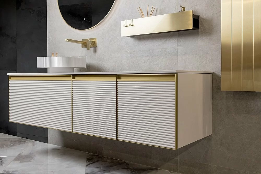 Раковина Boheme Corian 40 801-R-MW белая матовая