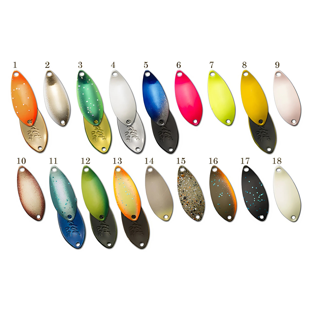 Блесна колеблющаяся FOREST Factor 25мм 1.8гр, цвет #10