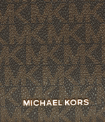 Кожаная сумка через плечо + поясная сумка Michael Kors - коричневый(32F3GJ6C8B)