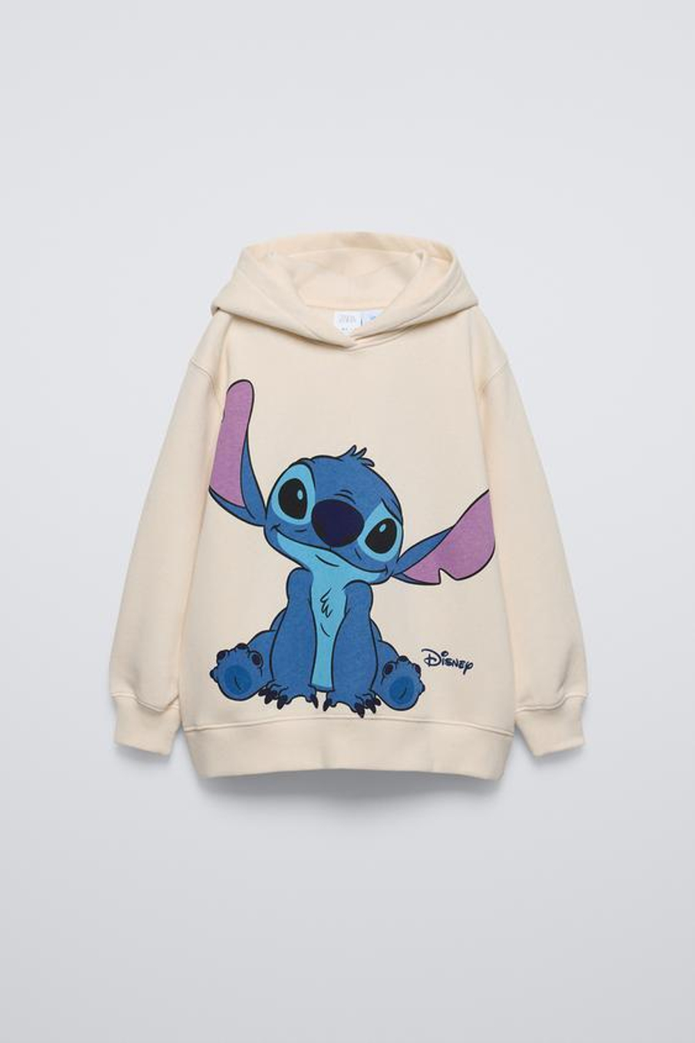 ZARA ХУДИ LILO & STITCH © DISNEY, ЭКРЮ