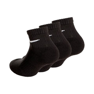 Nike Everyday Lightweight Sports Socks 3 Pack - Black, White