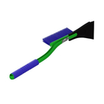 Щетка - сметка автомобильная с усиленным скребком, эргономичной рукояткой OKTAN, зеленая L=540мм