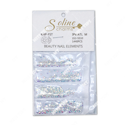 Стразы "Soline Charms" A-12 микс