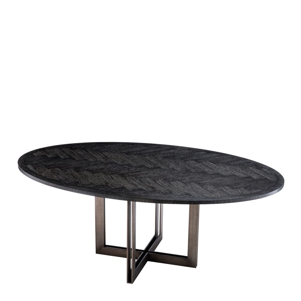 Обеденный стол Dining Table Melchior oval арт.113270