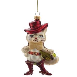GAEM Украшение новогоднее "Кот в сапогах", L9 W5 H15 см