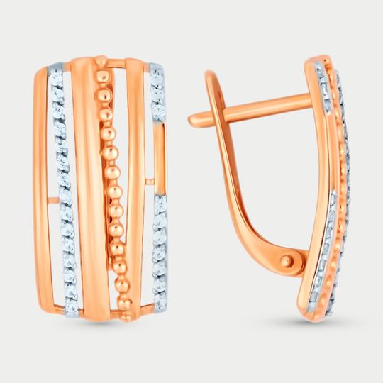 Серьги золотые