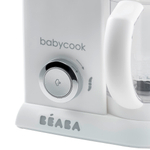 Уцененный товар: блендер-пароварка для детского питания 5 в 1 BEABA Babycook SOLO белый