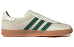 Adidas originals Gazelle Indoor T-toe shoes non-slip wear-resistant lightweight low-top sneakers for men and women the same style white and green