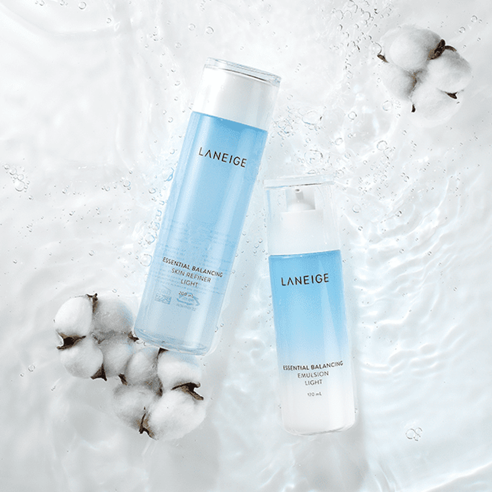 Laneige essential power skin refiner light - Глубоко увлажняющий тонер для лица