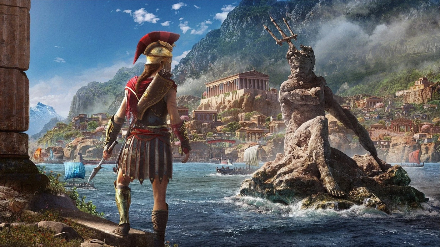 Данные аналитиков: Assassin's Creed Odyssey переживает рост числа активных пользователей после фильма Кристофера Нолана