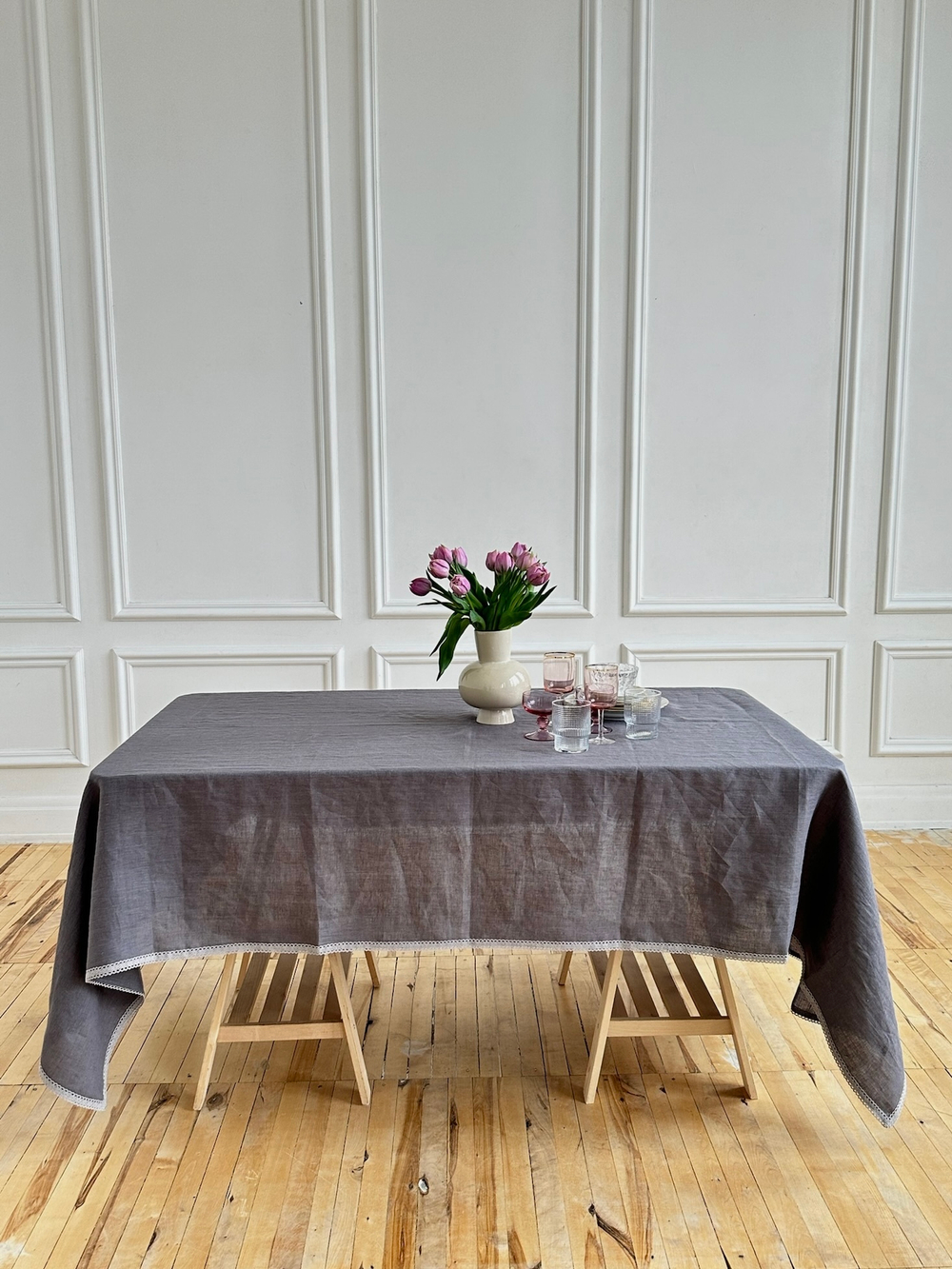 Скатерть изо льна