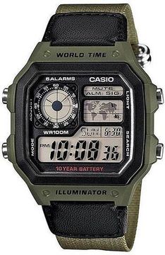 Наручные часы CASIO AE-1200WHB-3B