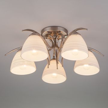 Люстра 30121/5 сатин-никель Megan Eurosvet