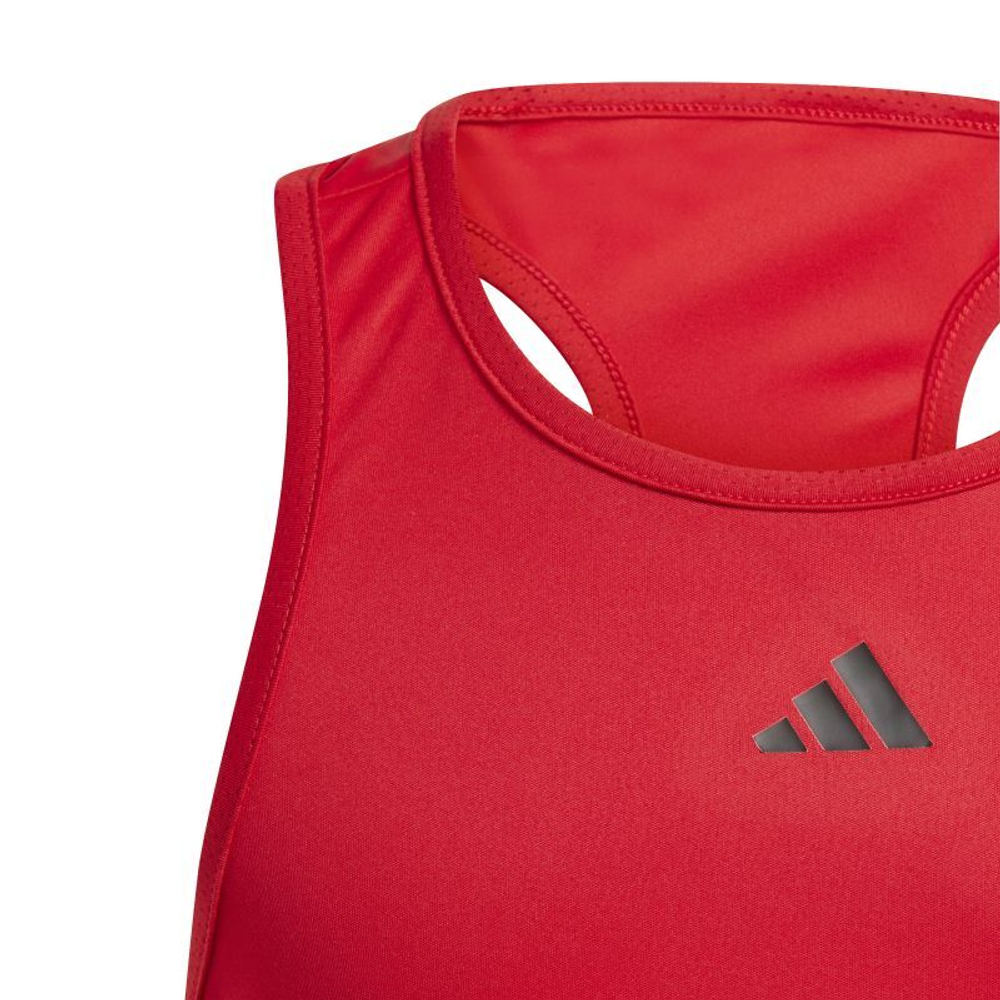 Футболка для девочки теннисная Adidas Club Tank Top - better scarlet