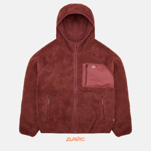 Куртка мужская Dickies Central High Pile Hooded артикул:DK0A87NVL161 - купить в магазине Дайс