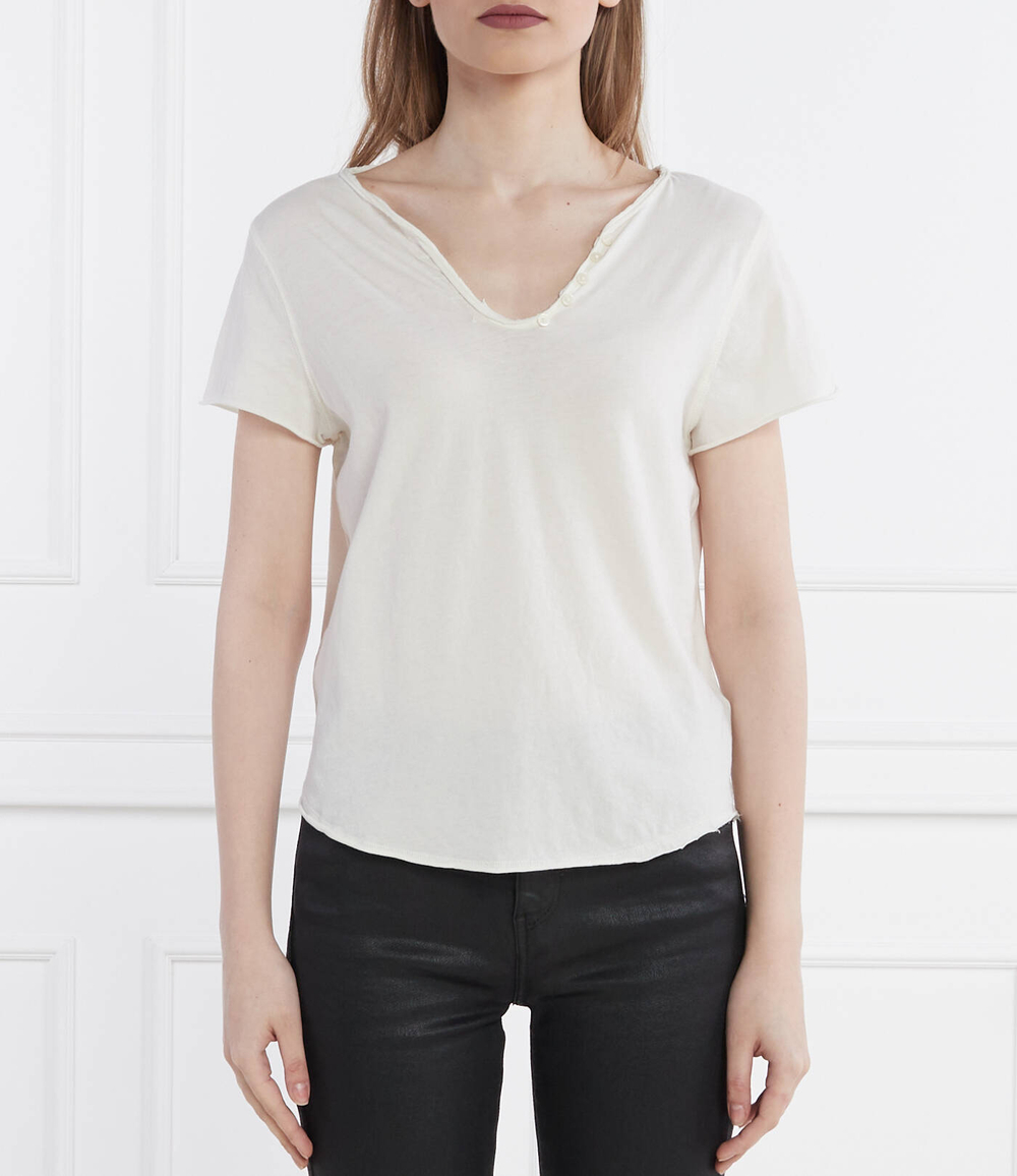 Футболка TUNISIEN Zadig&amp;Voltaire - экрю(JWTN00443)