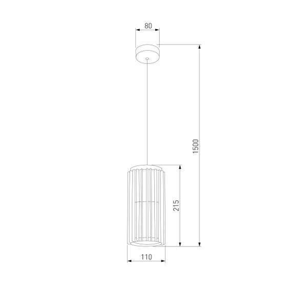 Уличный подвесной светильник Elektrostandard Entero (35189/H) 3000K черный a072081