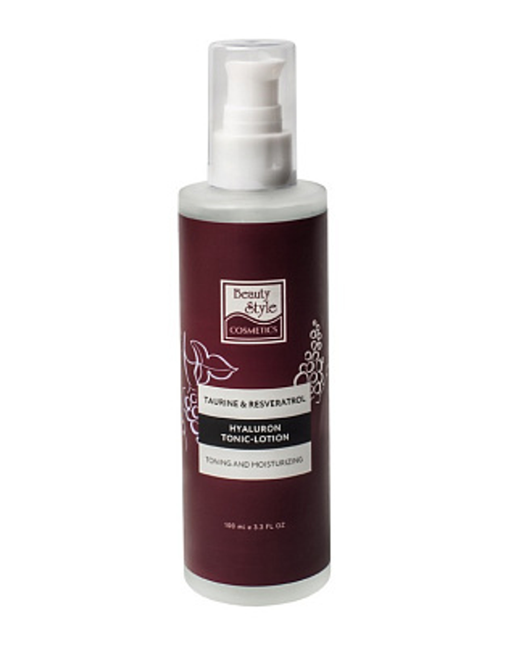 Гиалуроновый тоник Гиалуроновый тоник Taurine & Resveratrol ("Таурин и Ресвератрол") 100 мл Beauty Style