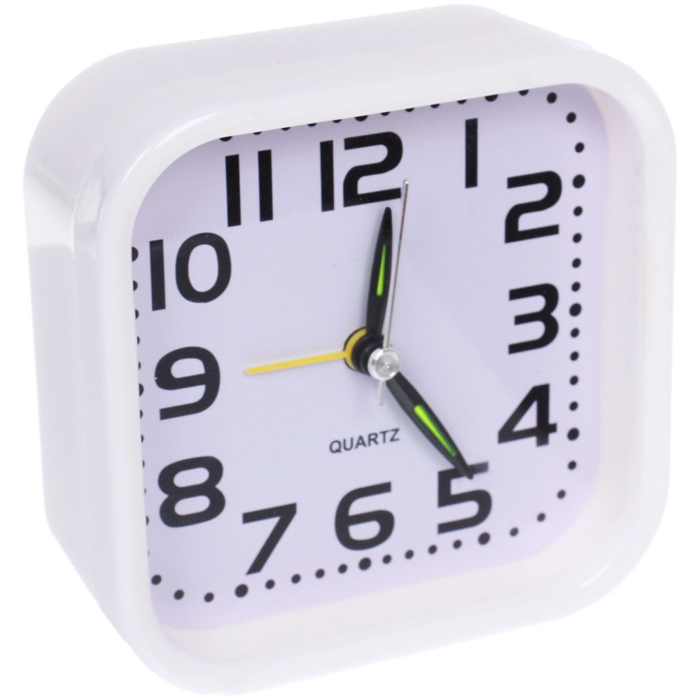 Будильник «Адели» 9,5*9,5*4см, микс цветов