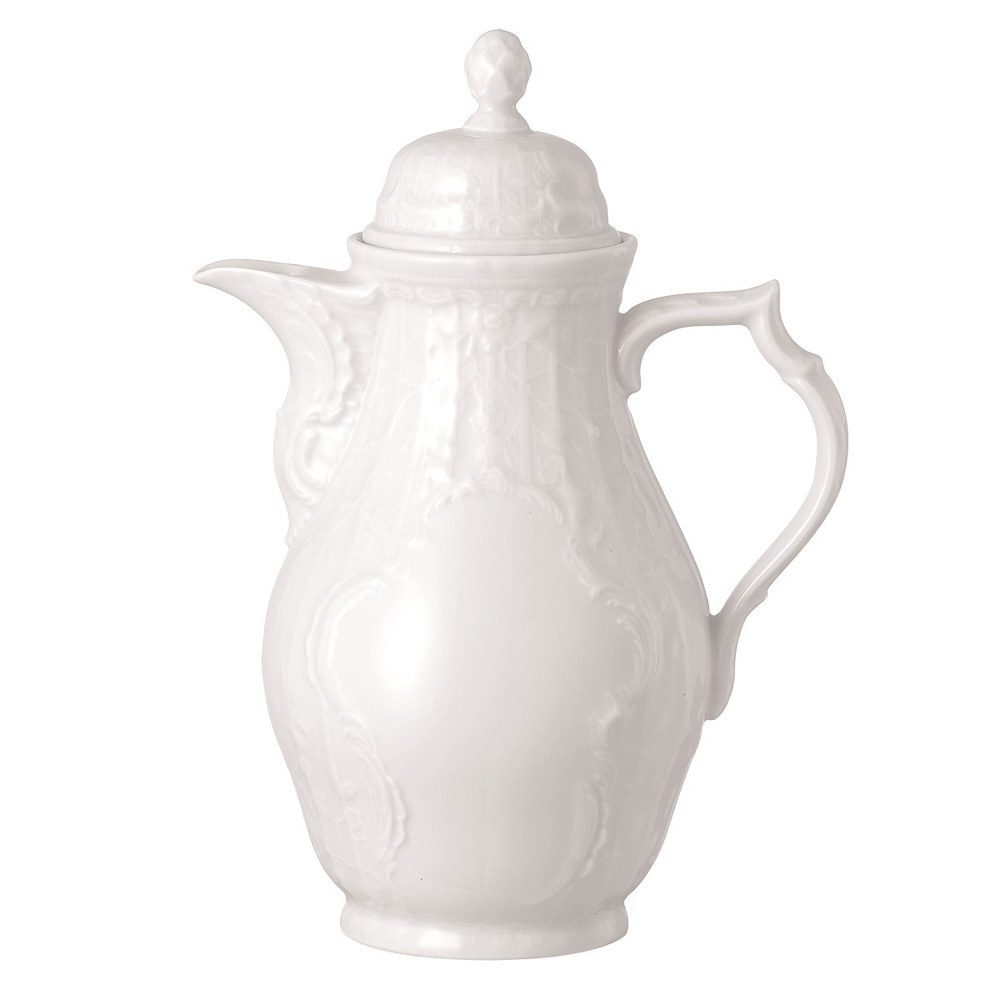 Rosenthal - Сан-Суси Белый кофейник / артикул   10480 800001 14030  / GTIN 4012438123318