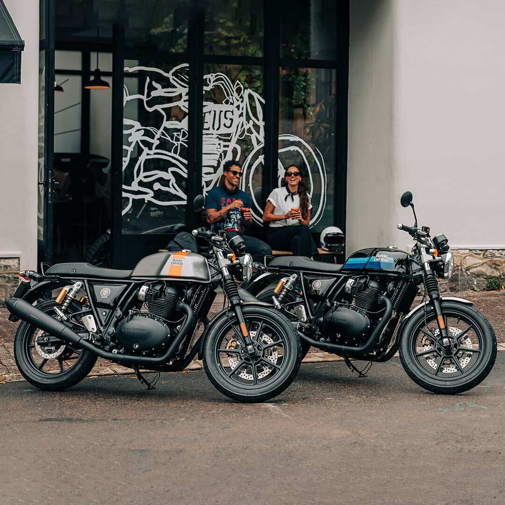 Royal Enfield Continental GT 650 Slipstream Blue (Black Alloy)