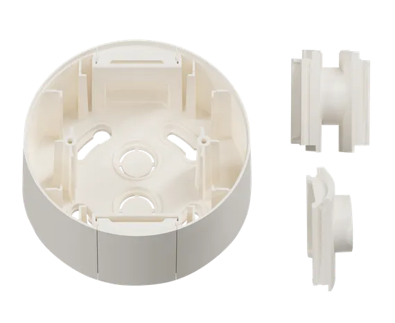 Donel A07 Natural Round матовый кашемир корпус для накладного монтажа с комплектом аксессуаров , серия DB