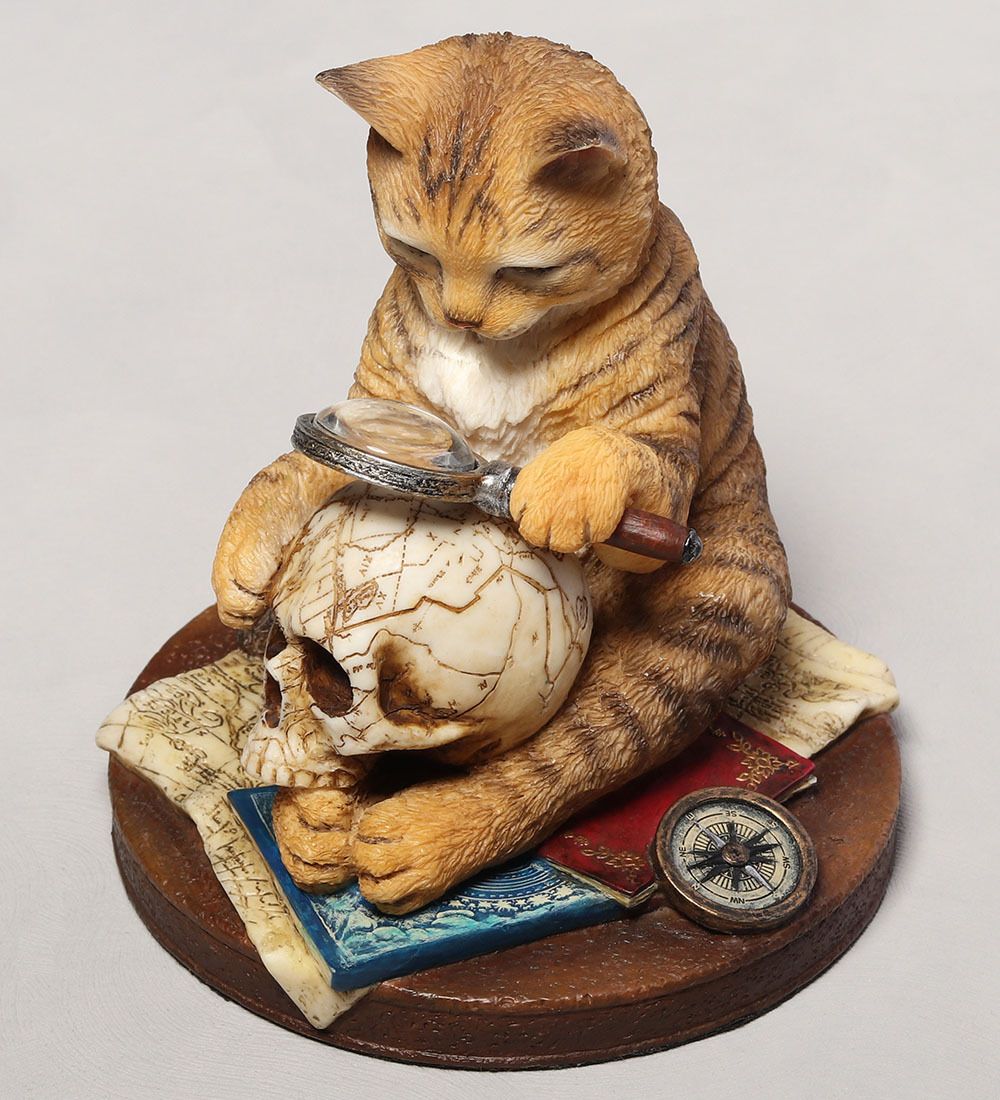 Veronese WS-1354 Статуэтка «Кот ученый»