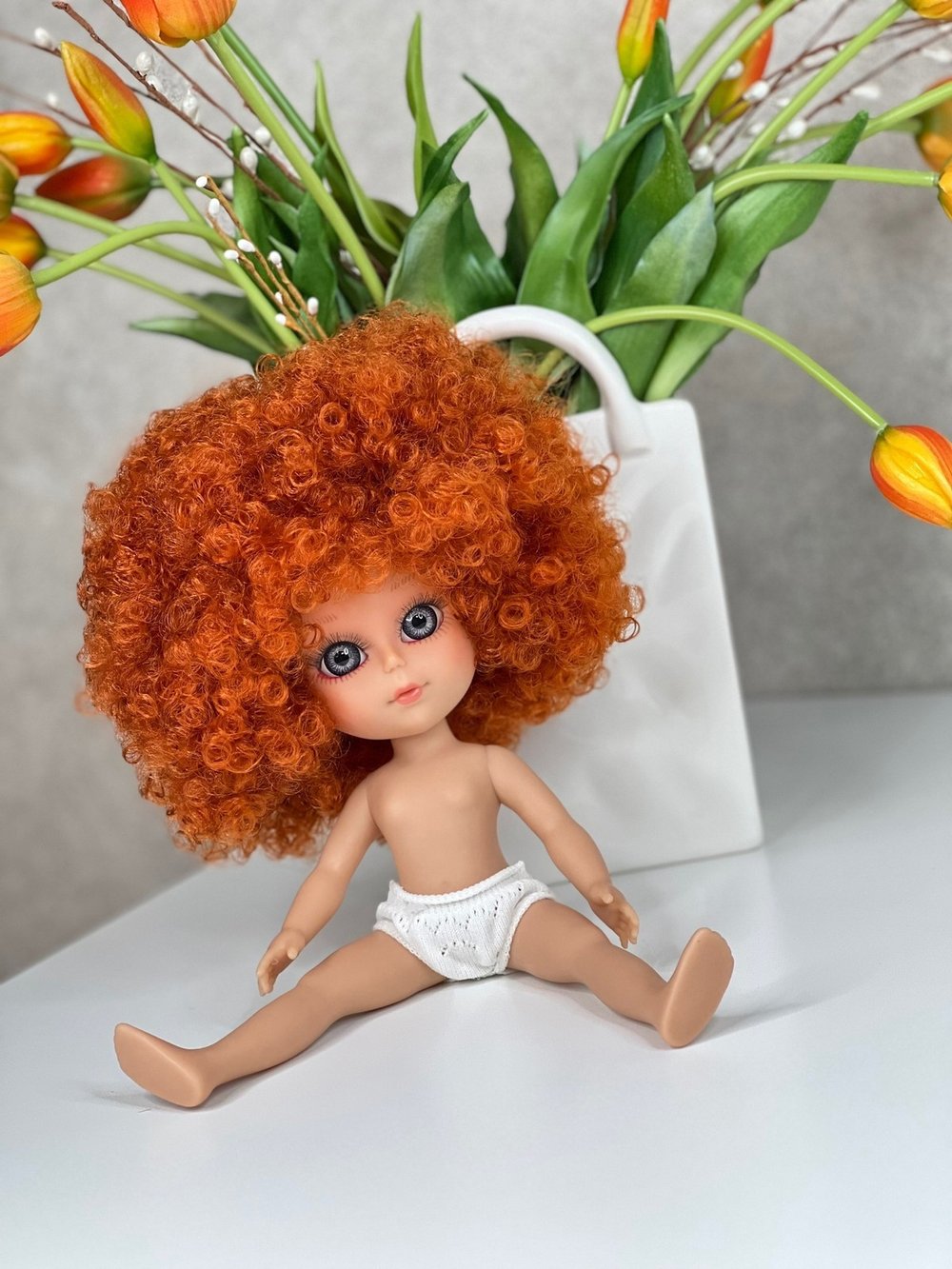 Кукла Nines виниловая 30см Dainty без одежды (2440W8)