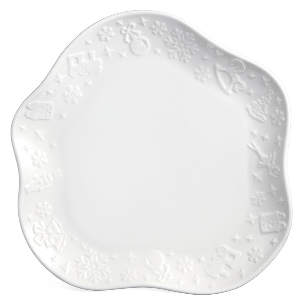 НАБОР ФИГУРНЫХ ТАРЕЛОК ЗАКУСОЧНЫХ LEFARD "NUTCRACKER" 2 ШТ. 20,5*2 СМ (КОР=16НАБ.)