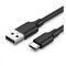 Кабель Ugreen US287 USB-A 2.0 - USB-C Cable Nickel Plating 1.5 м (60117) Black
