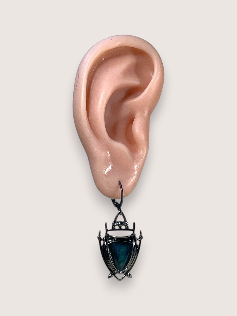 Серьги Скоробей винтажные