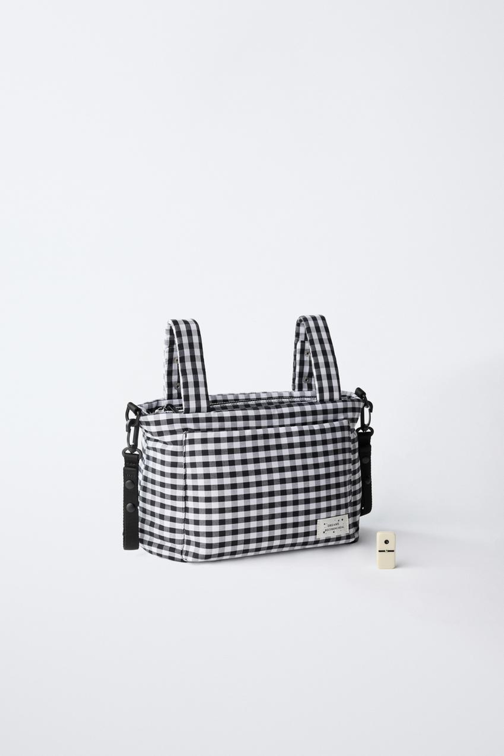 ZARA СУМКА ДЛЯ КОЛЯСКИ, ЧЕРНЫЙ