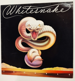 Винтажная виниловая пластинка LP Whitesnake Trouble (UK 1980)
