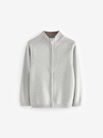 Кардиган на молнии для мальчика Next 838-129, Серый